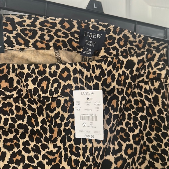 NWT J.Crew Winnie Pant in stretch cotton - Picture 9 of 10